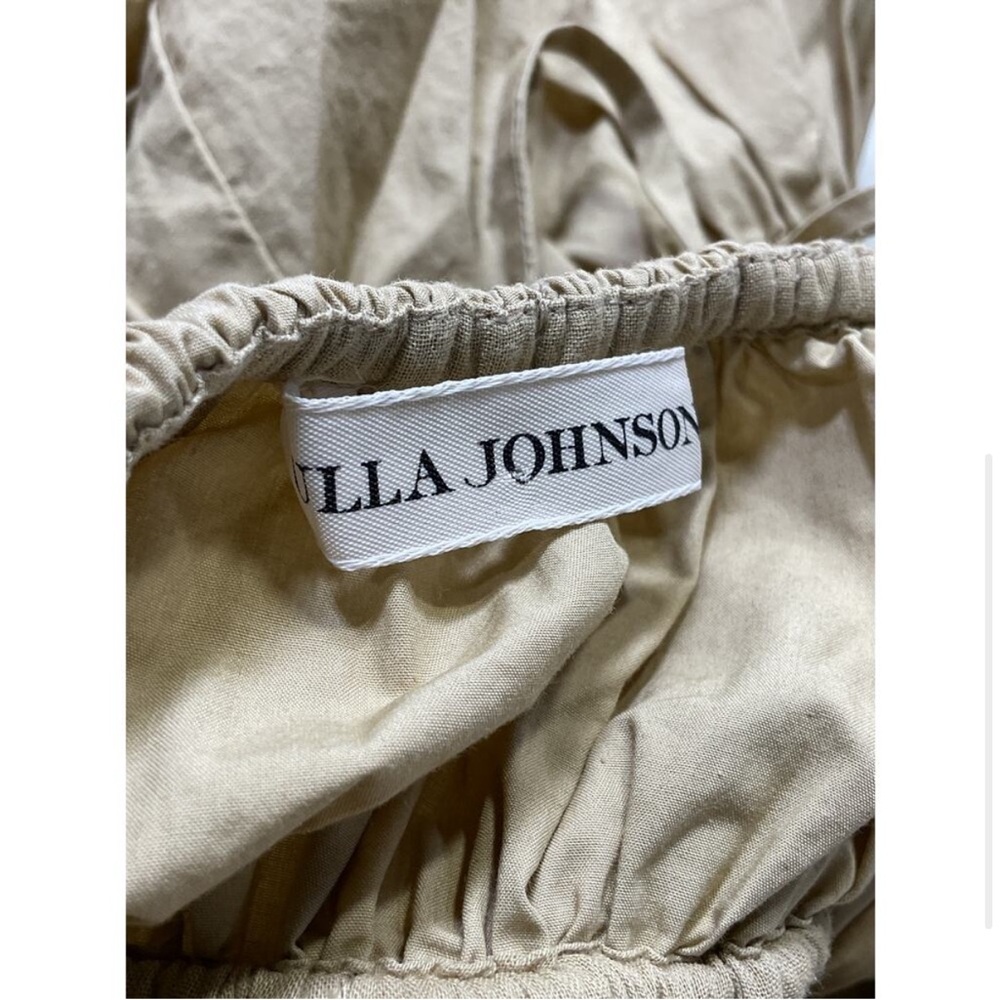 Ulla Johnson Tan Ruffle Top - Picture 4 of 5